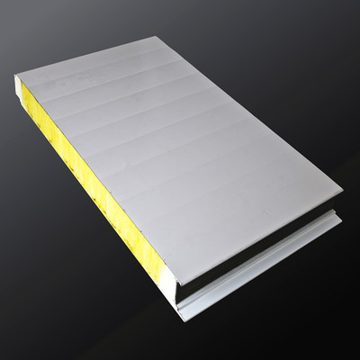 通辽暗钉聚氨酯封边岩棉复合板 聚氨酯夹芯板的高效保温与安全应用